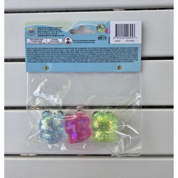 VIRAL - Frog Sugar Swaps Triplets Squishy - by Orb Curiosities - FROGS - Picture 3 of 3